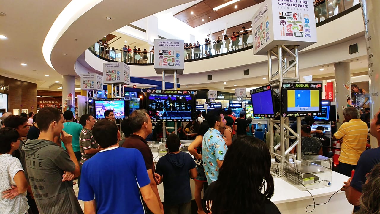 Atrium Shopping recebe Museu do Videogame Itinerante