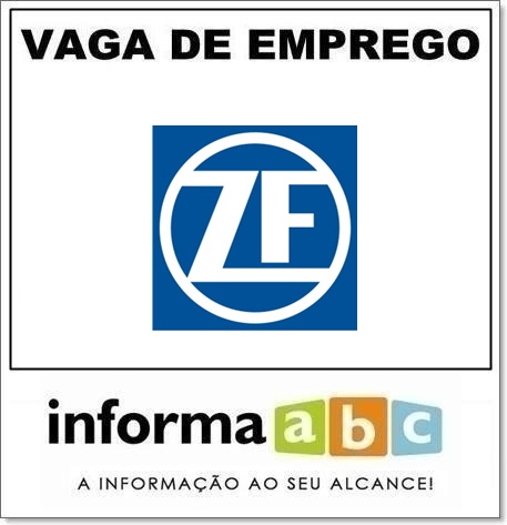 Vaga de Emprego na ZF Friedrichshafen