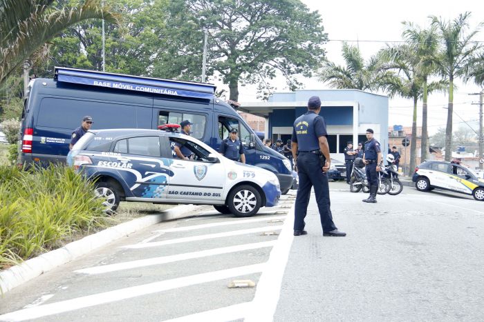 GCMs de Santo André e de São Caetano atuam em conjunto para a prevenção de crimes