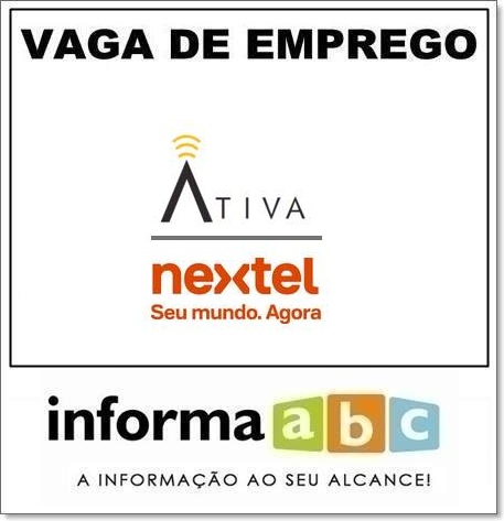 Vaga de Emprego na Ativa