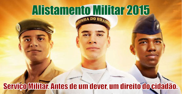 Aberto o período de Alistamento Militar de 2015