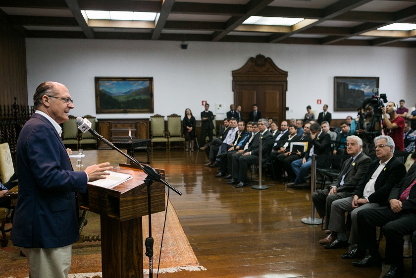 Alckmin firma convênios de segurança com municípios da região do ABC