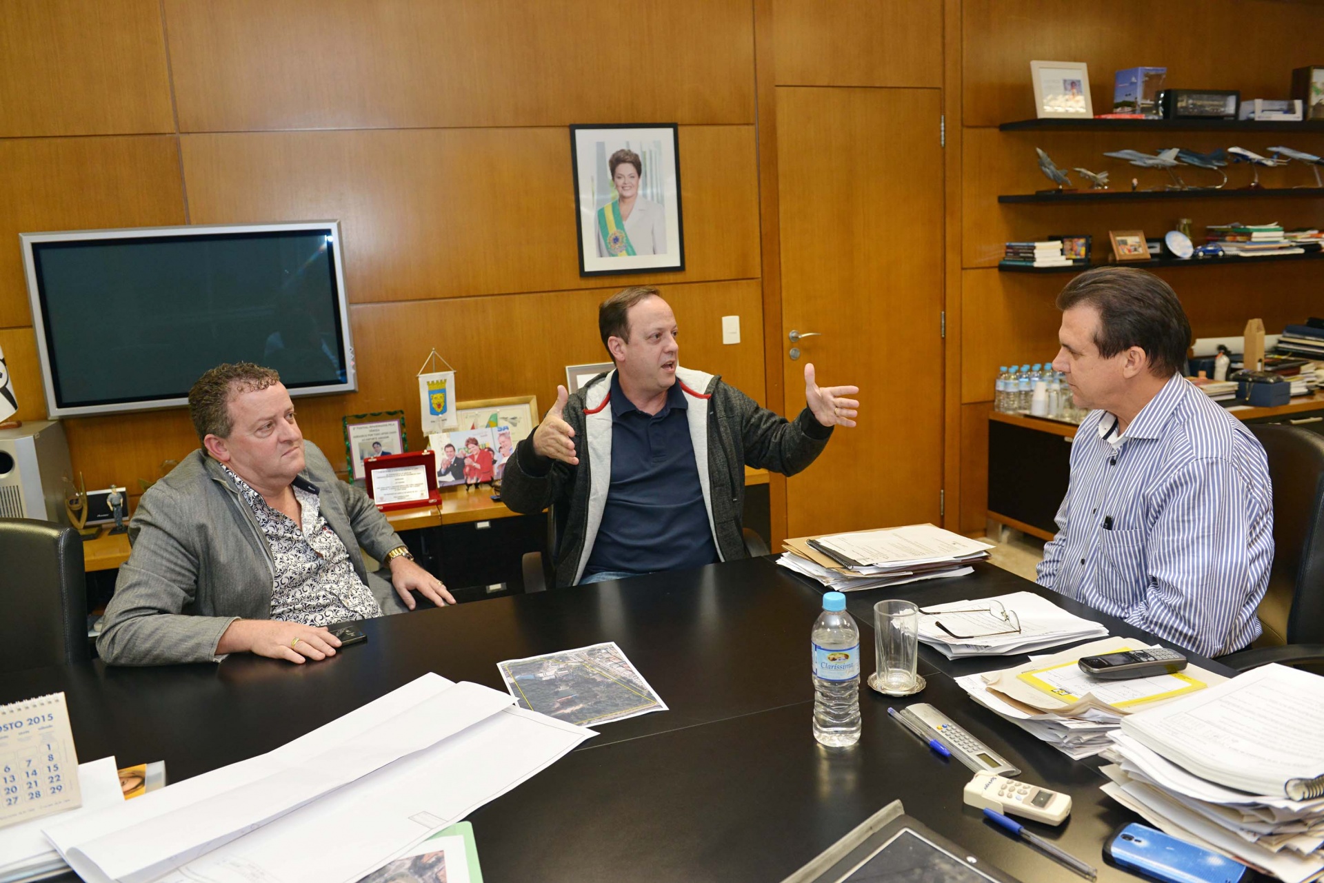 Prefeito Luiz Marinho recebe representantes do Clube Mesc