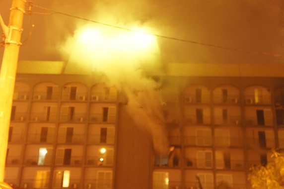 Incêndio atinge hotel em São Bernardo do Campo