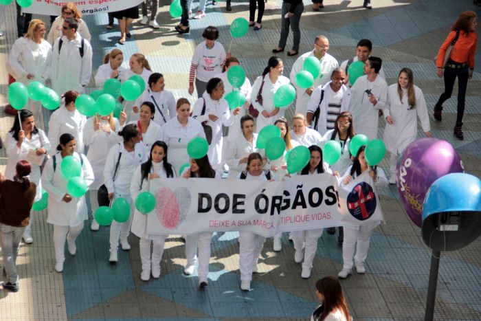 Santo André reúne jornada e caminhada em defesa da doação de órgãos