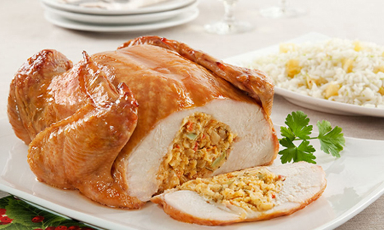 Faça um Peru desossado especial