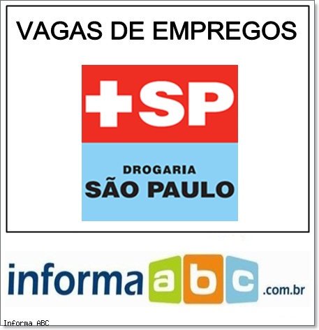 Processo Seletivo Drogaria São Paulo 2013 400 Vagas