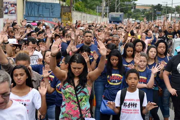 15ª edição da Marcha para Jesus de São Bernardo reúne 10 mil pessoas