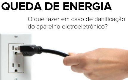 O que fazer quando a queda de energia elétrica danifica eletrodomésticos?