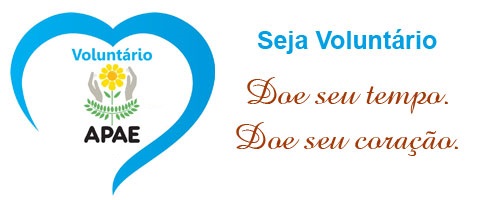 Seja um voluntário da Apae