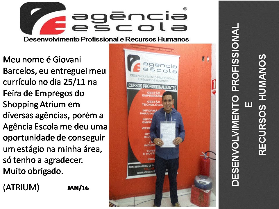 Retorno -Feira do Emprego e Empregabilidade do Atrium