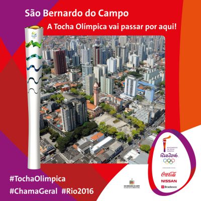 Grande ABC irá receber a Tocha Olímpica