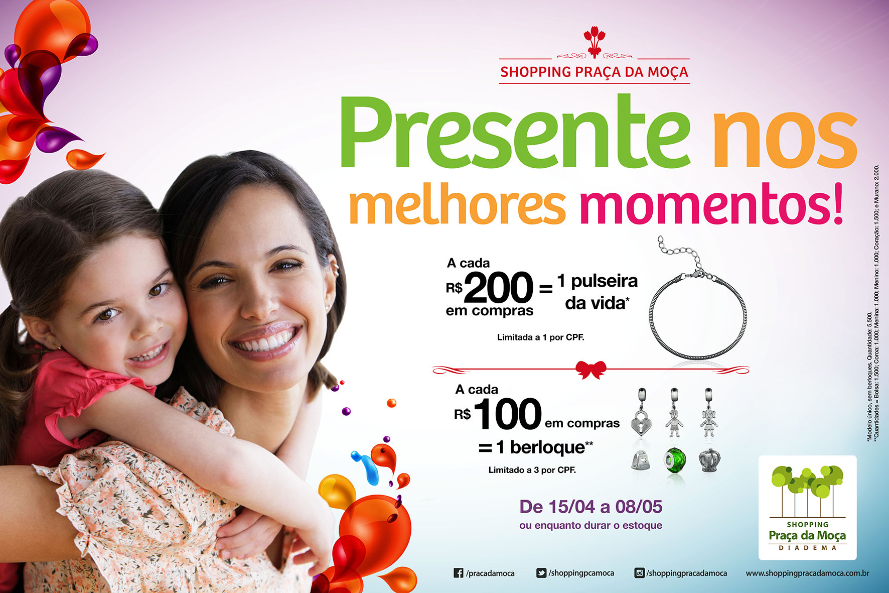 Shopping Praça da Moça lança ação para o Dia das Mães