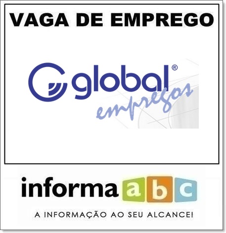 Vaga de Emprego na Global Empregos