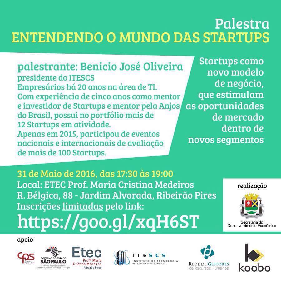 Palestra Entendendo o Mundo das Startups