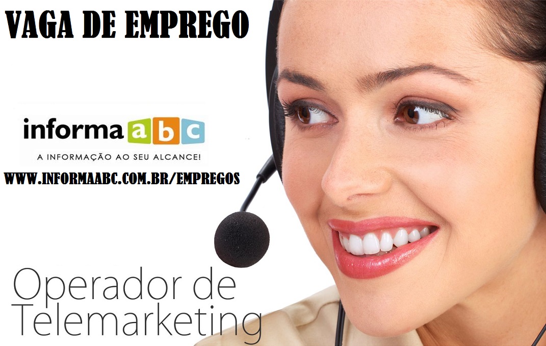 Vaga de Operador de Telemarketing