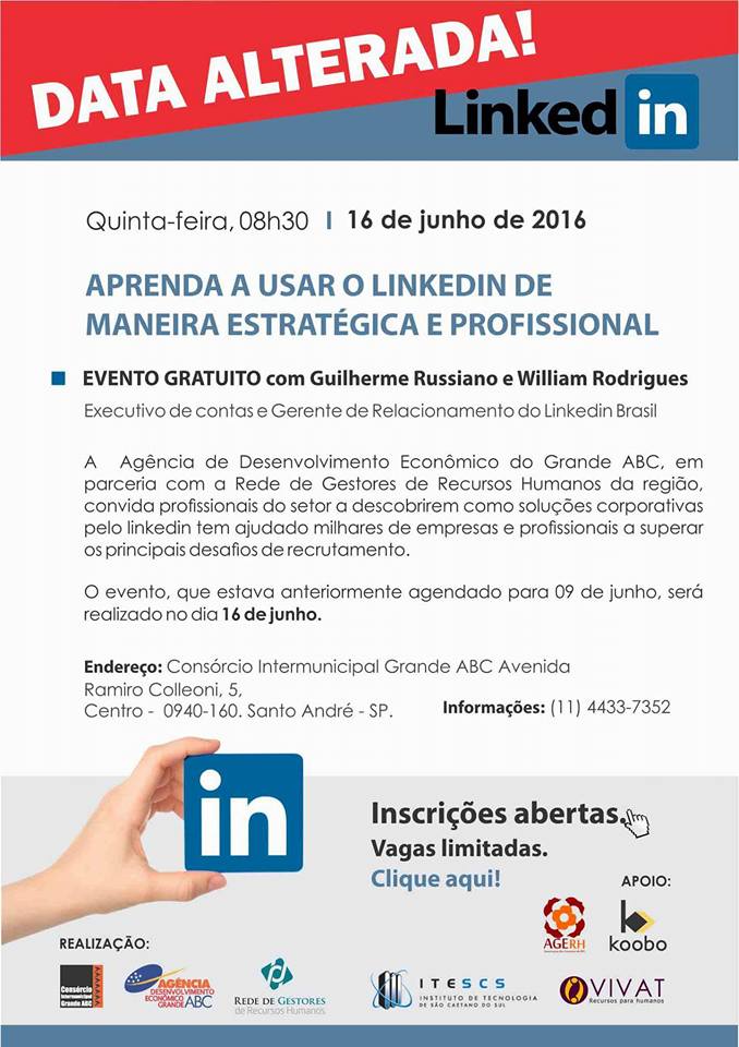 Aprenda a usar o Linkedin de maneira estratégica e profissional.