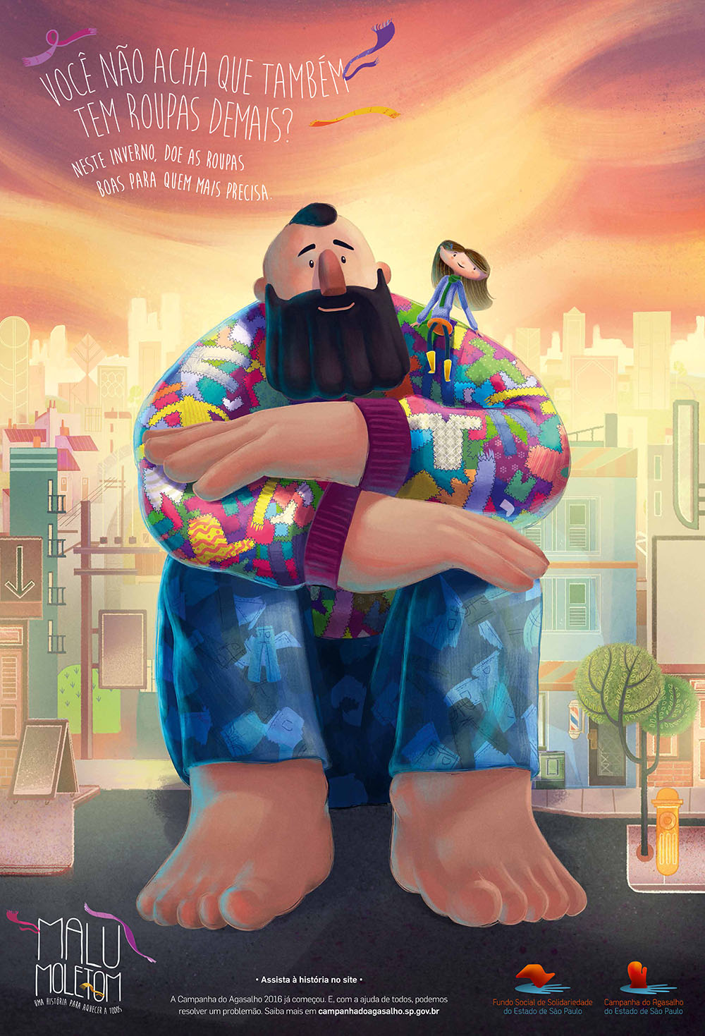 Atrium Shopping participa da Campanha do Agasalho 2016