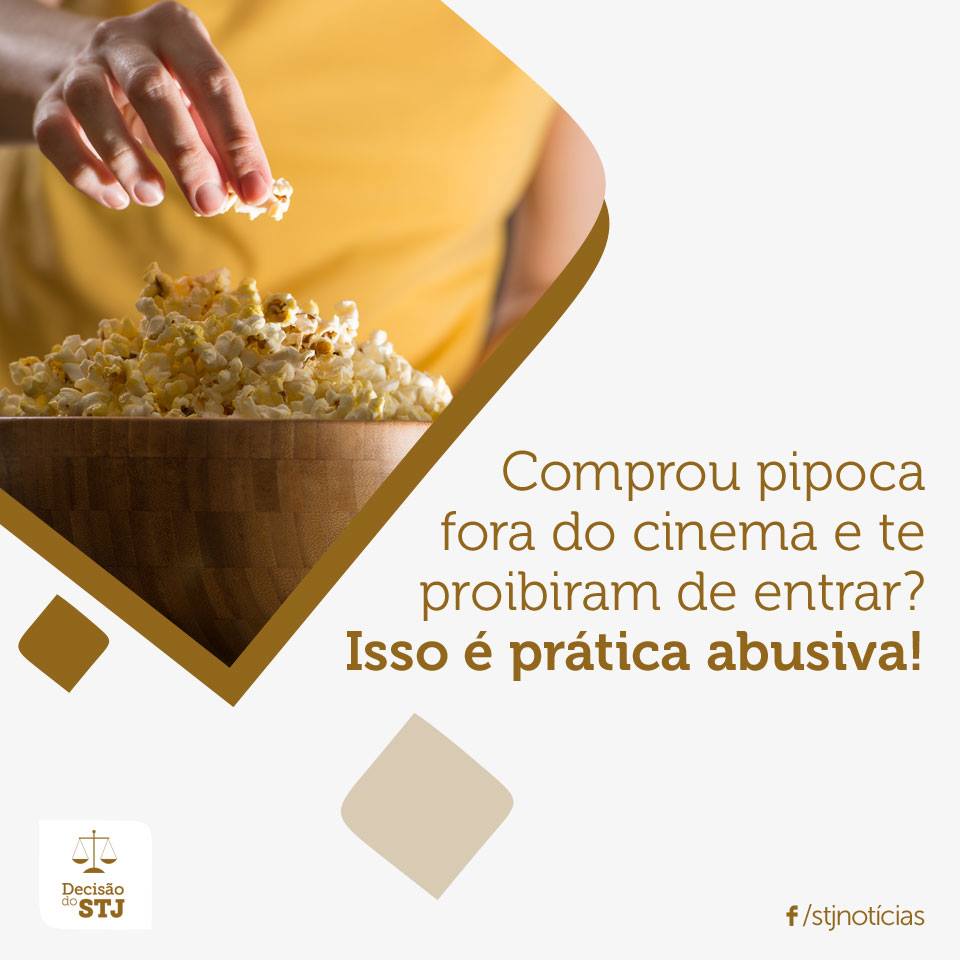 Comprou pipoca fora do cinema e te proibiram de entrar ??
