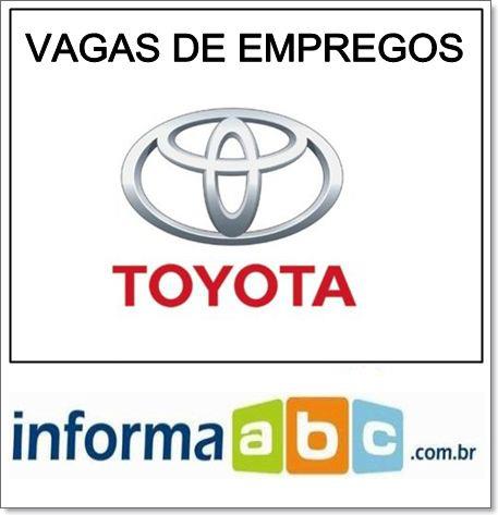 Vaga de Emprego na Toyota