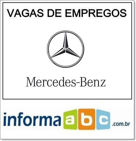 Vaga de Emprego na Mercedes-Benz