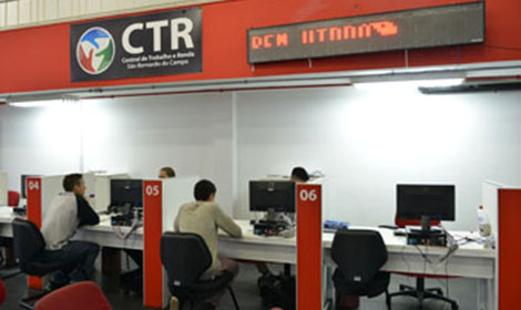 Vaga de Emprego no CTR de São Bernardo (Central de Trabalho e Renda)