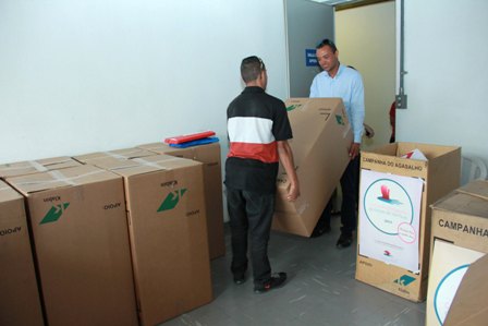 Campanha Aquece 2013 recebe quatro mil peças arrecadadas pela EMTU