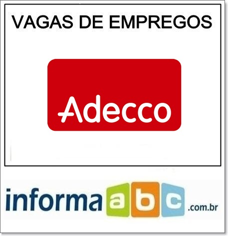 Vaga de Emprego na Adecco