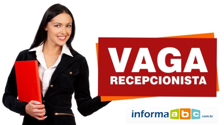 VAGA DE RECEPCIONISTA