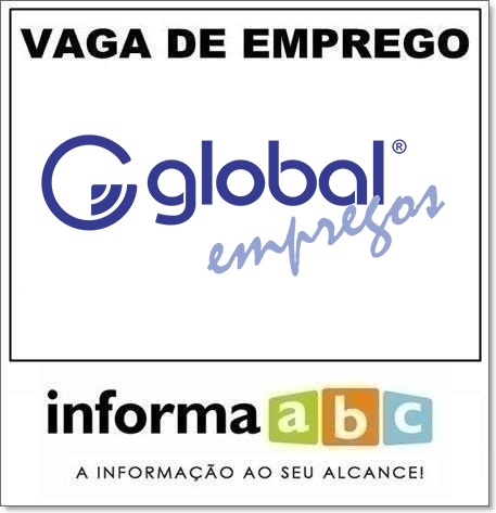 Vaga de Emprego na Global Empregos