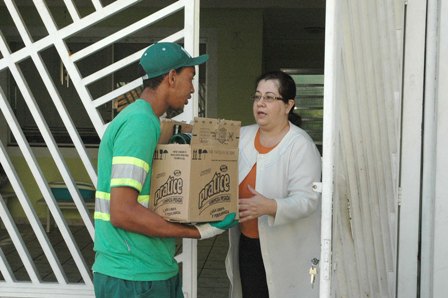 Coleta seletiva porta a porta arrecada mais de 350 mil quilos de recicláveis