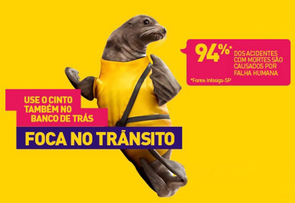 Campanha #FocaNoTrânsito mira em motoristas desatentos