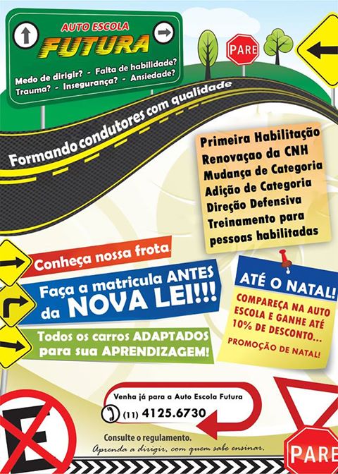 Chegou a hora de você tirar a sua carteira de habilitação na Auto Escola FUTURA