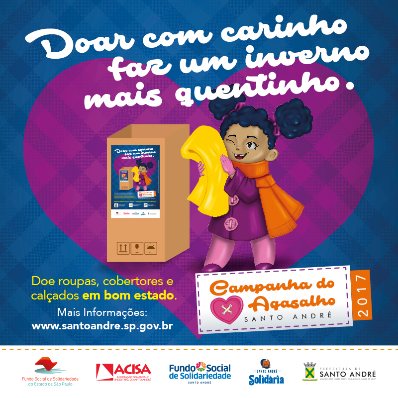 Atrium Shopping arrecada doações para a Campanha do Agasalho 2017