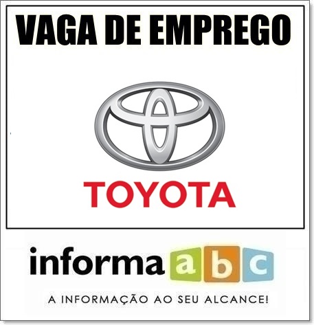 Vaga de Emprego da Toyota