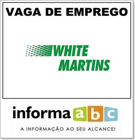 Vaga de Emprego na White Martins