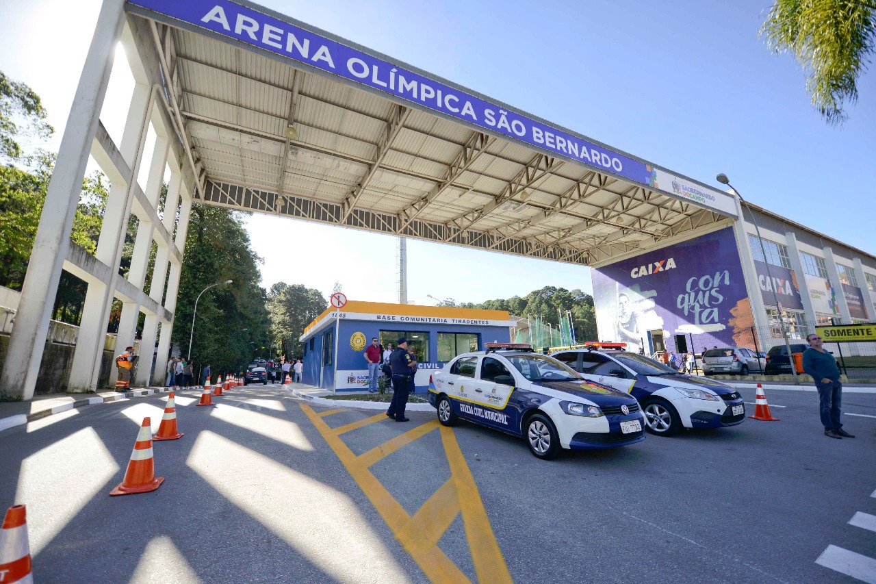 São Bernardo reforça segurança com nova base da GCM na Arena Olímpica