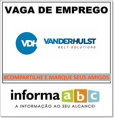 Vaga de Emprego Vanderhulst