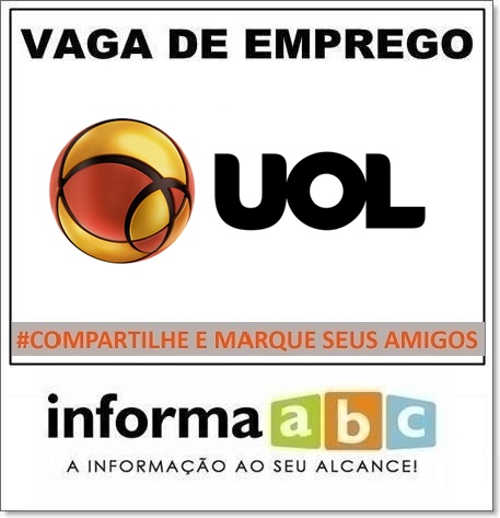 UOL conta com seis vagas de emprego