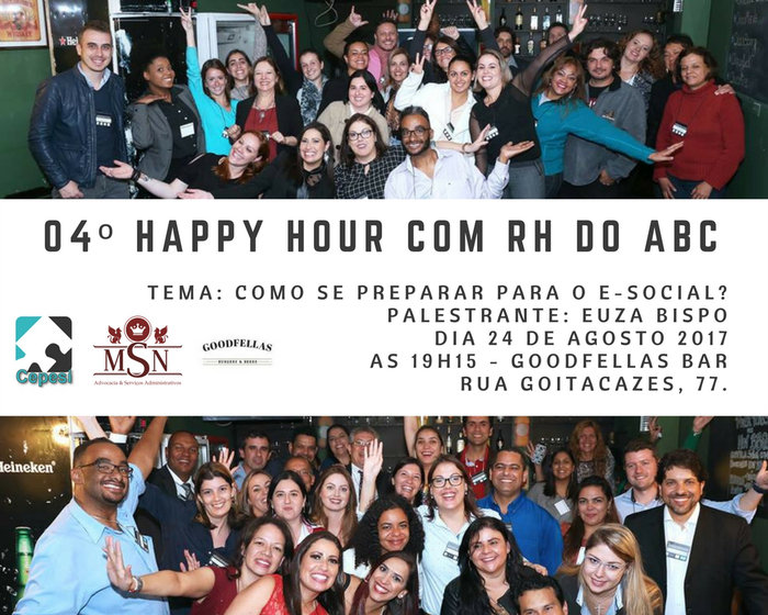 Happy Hour com RH do ABC