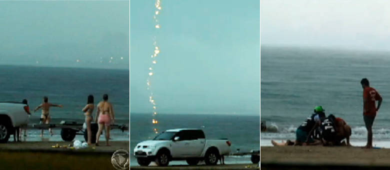 Mulher morta por raio no Guarujá era moradora do Grande ABCDMR