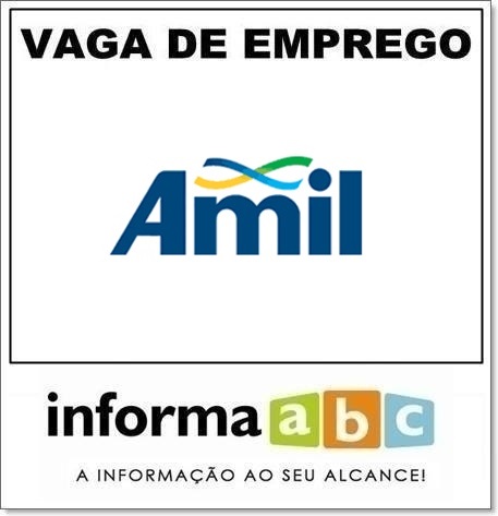 Vaga de Emprego na Amil