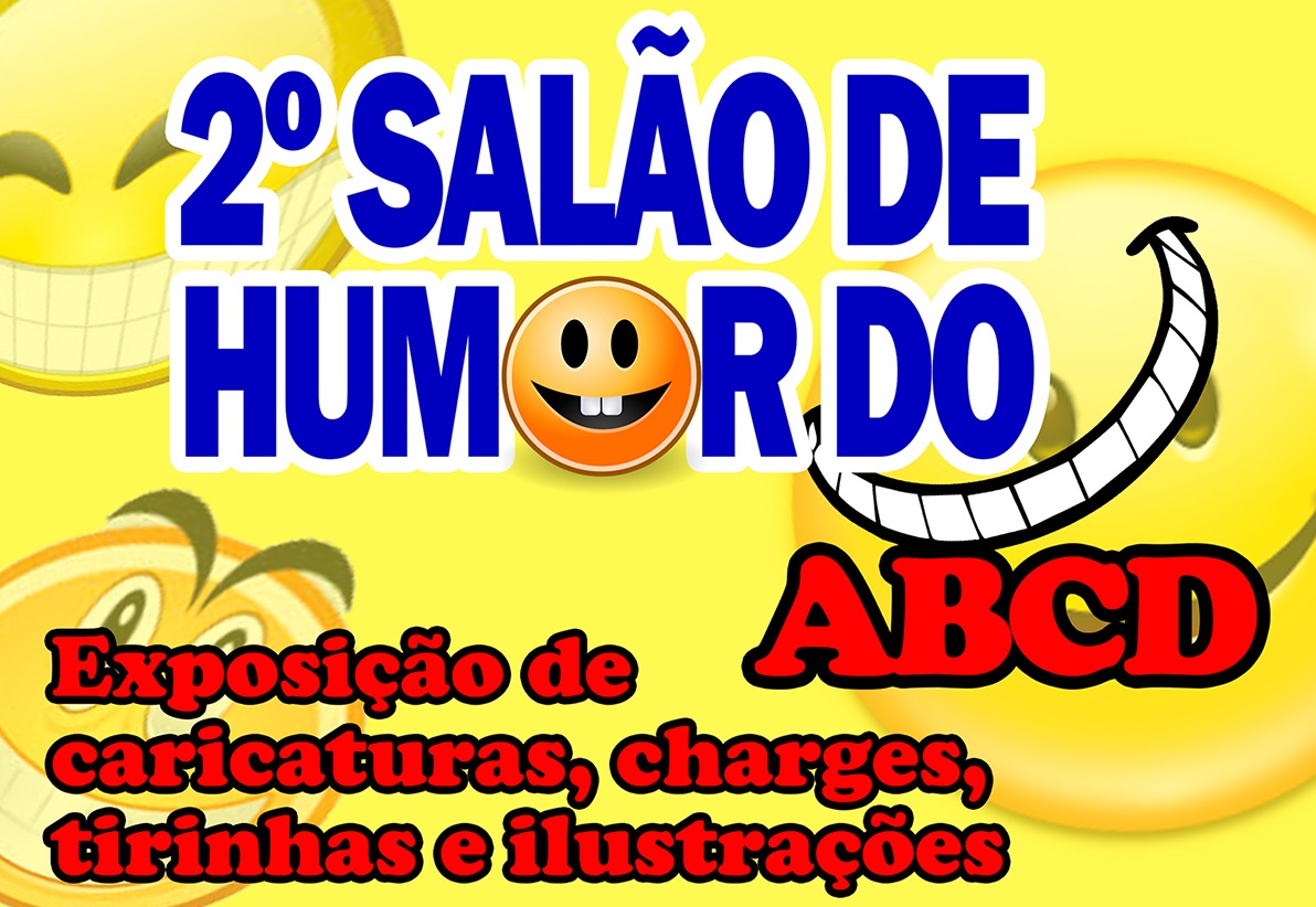 2º Salão de Humor do ABCD recebe inscrições até 10 de setembro