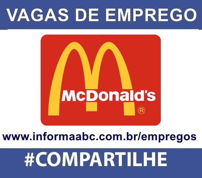 McDonald's seleciona para Grande ABC e São Paulo