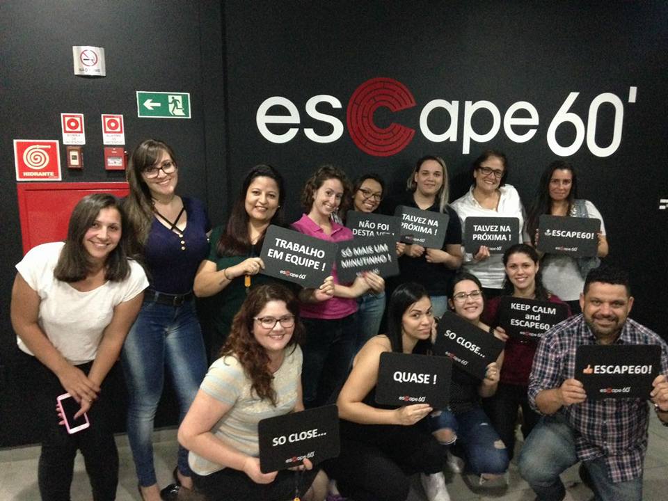 Rede de Gestores de RH no Escape 60 Santo André