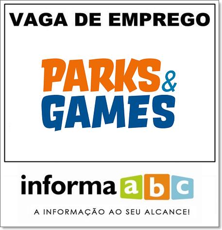 Vaga de Emprego na Parks & Games