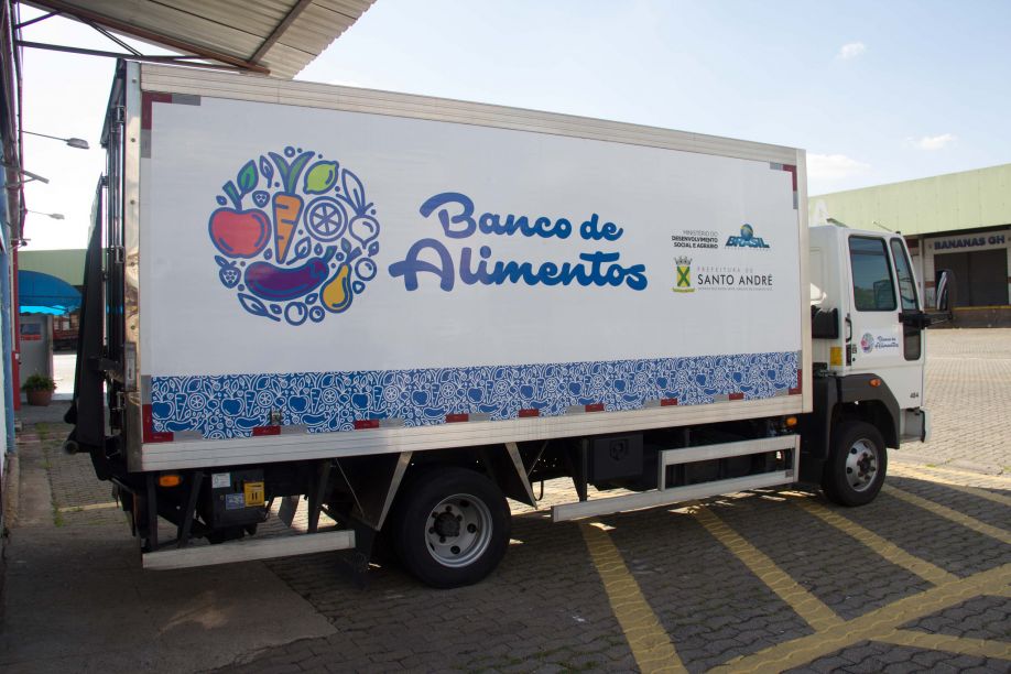 Banco de Alimentos distribui 115 toneladas de produtos em seis meses