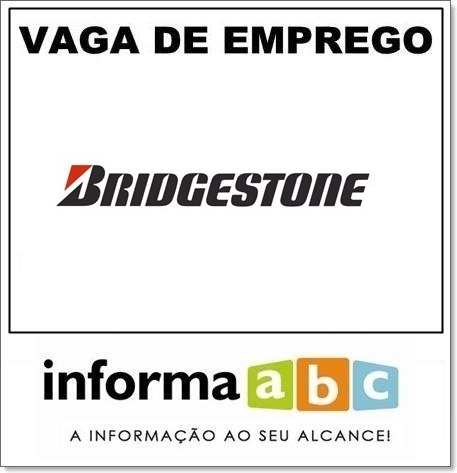 Vaga de Emprego na Bridgestone