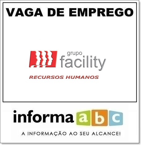 Vaga de Emprego no Grupo Facility