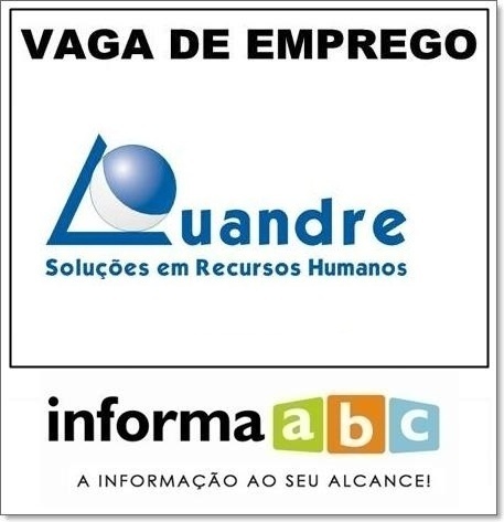 Mais de 300 vagas são divulgadas pela Luandre